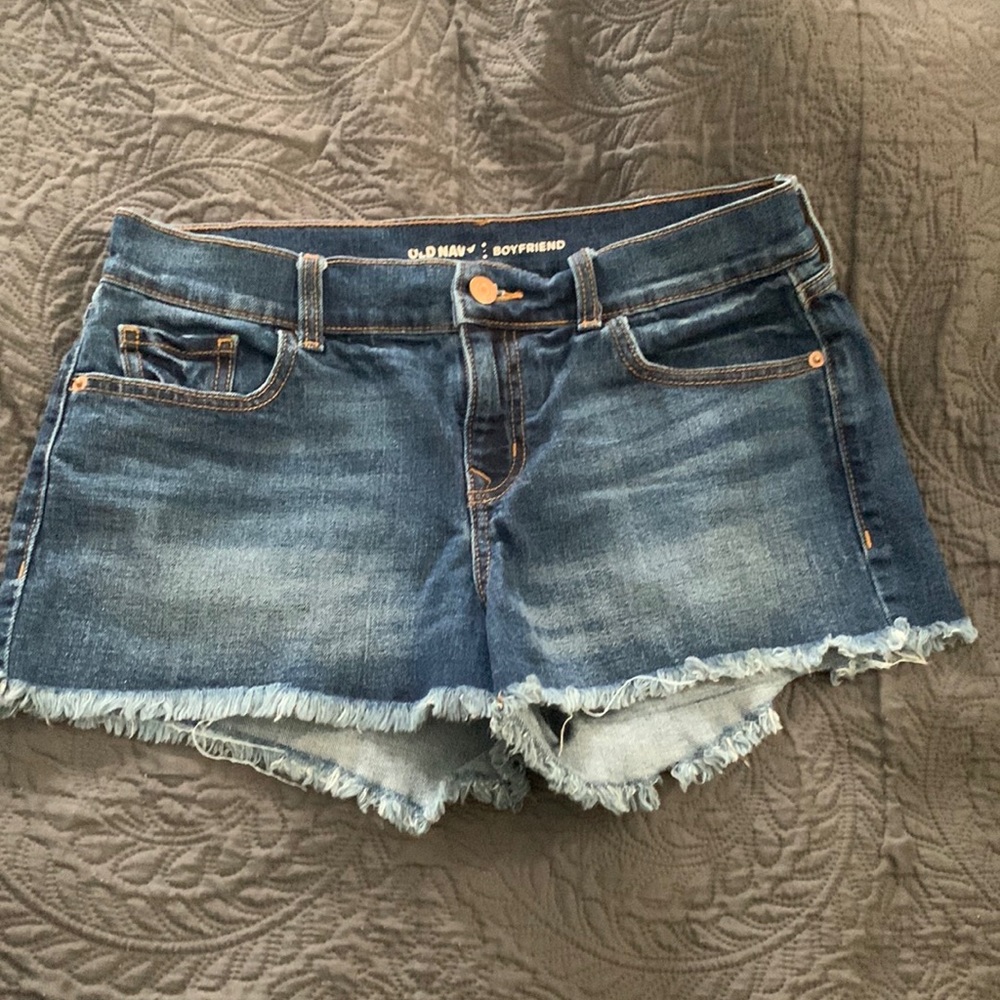 Old Navy Boyfriend Jean Shorts size 4 - Picture 5 of 6